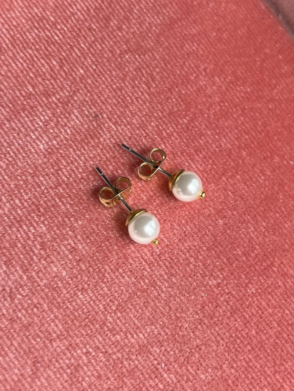 Pearl Stud Earrings